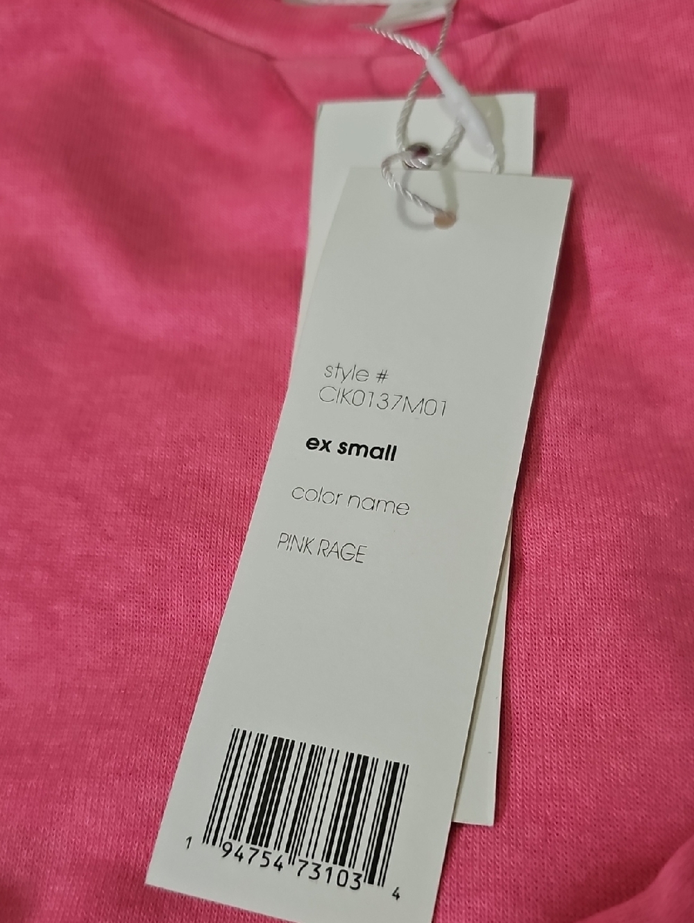Adyson Parker Long Sleeve Tee in Pink Rage